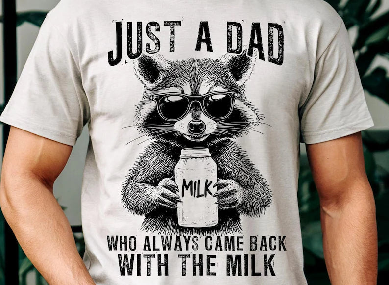 just a dad graphic tee