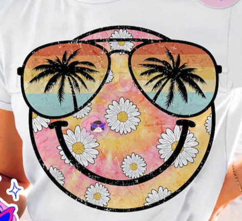 SUMMER EMOJI GRAPHIC TEE