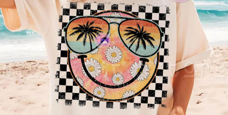 RETRO EMOJI GRAPHIC TEE
