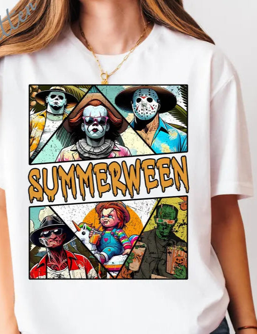 Summerween graphic tee