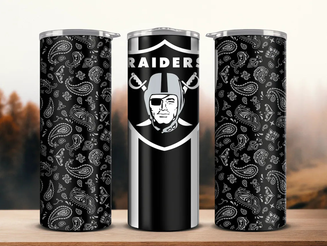 Raiders 20oz tumbler