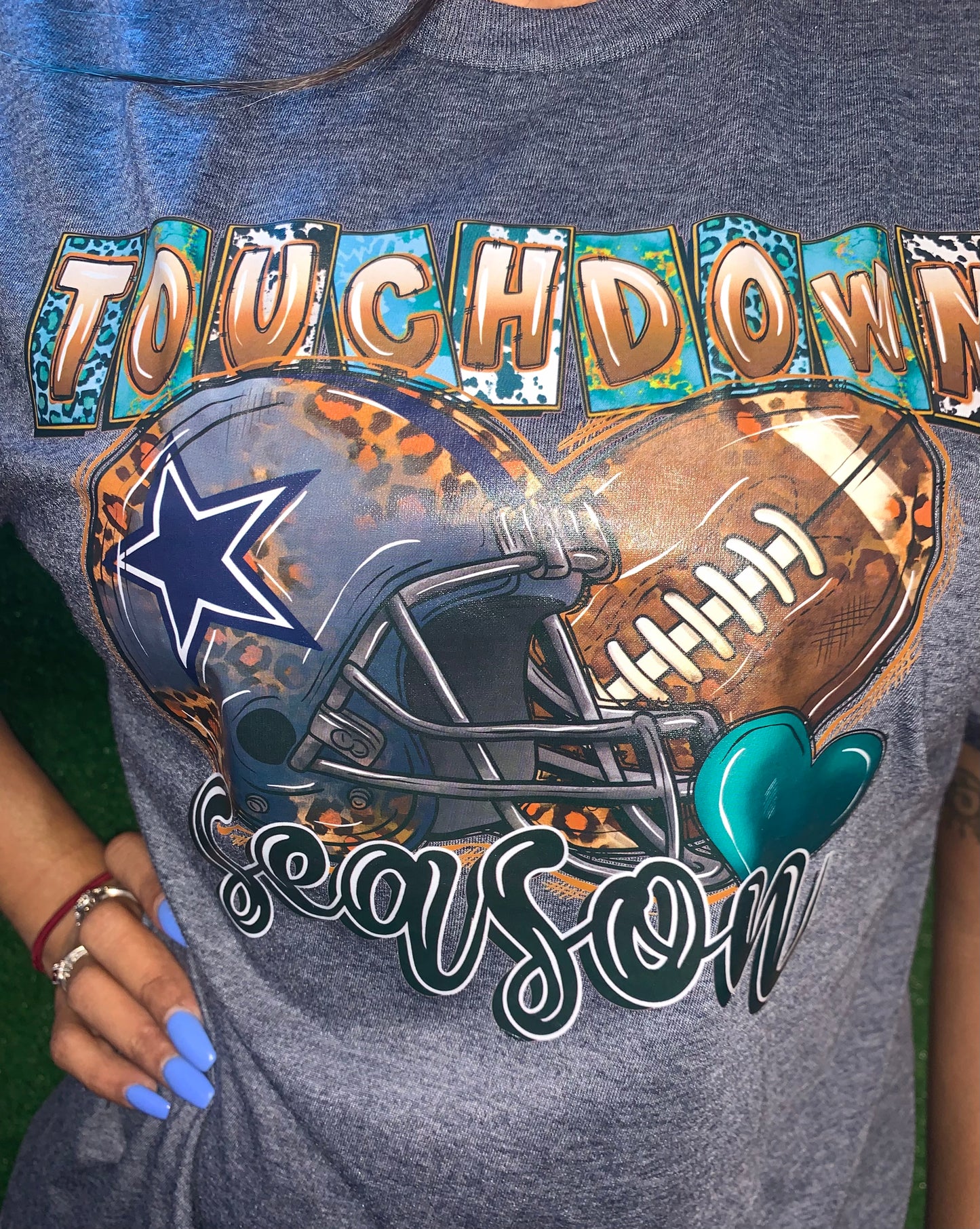 Touchdown season DALLAS 🏈 graphic tee