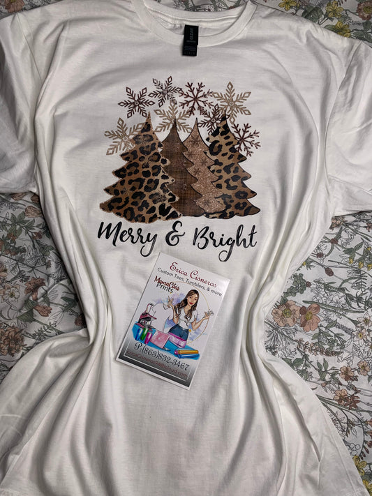 Merry & Bright Graphic Tee