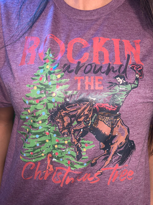 Rocking around the Christmas tree 🎄 graphic tee