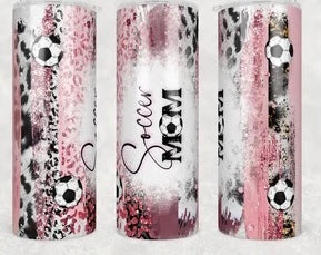 Soccer Mom Pink ⚽️ 20oz tumbler