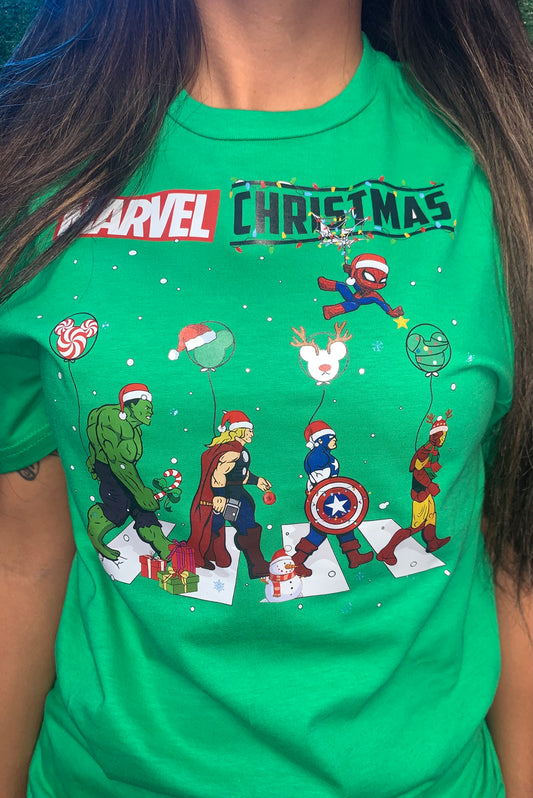 Marvel Christmas 🎄 graphic tee