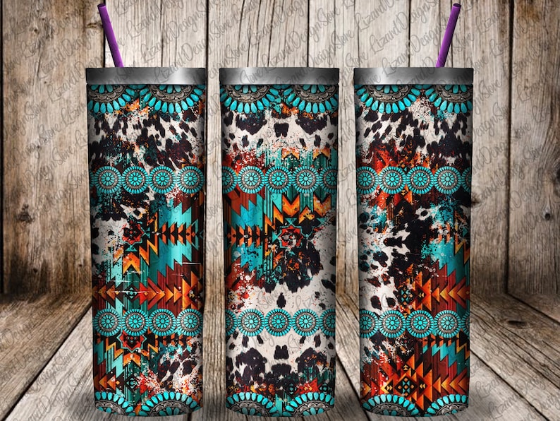 Aztec Print Tumbler