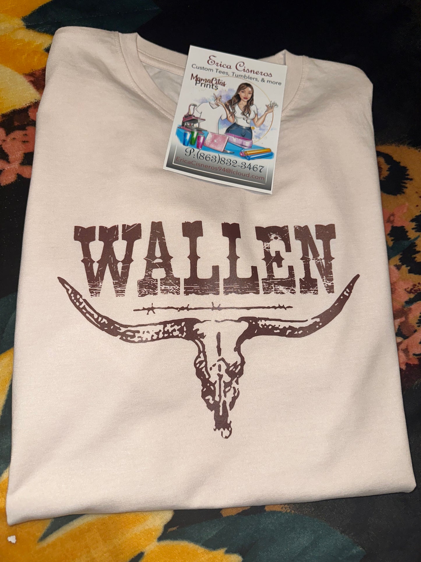 WALLEN BEIGE 🎵 graphic tee