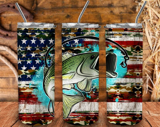 American Fishing Tumbler