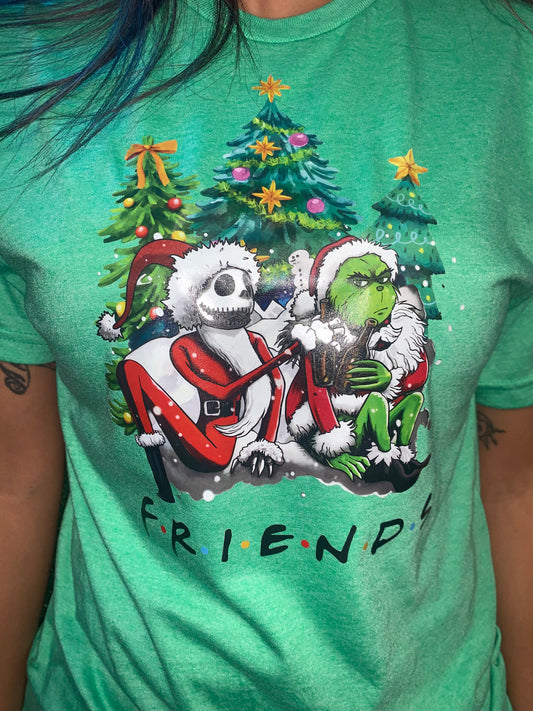 Friends Christmas 🎄 🍻 graphic tee