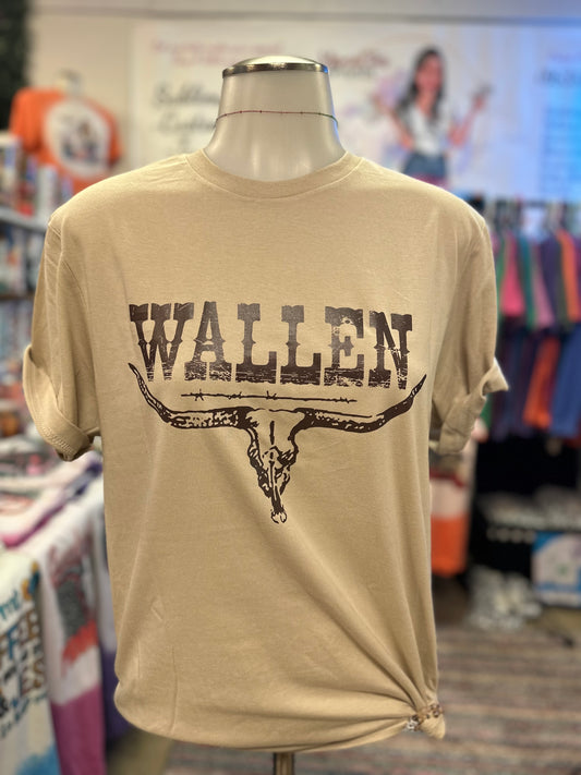 WALLEN BEIGE 🎵 graphic tee